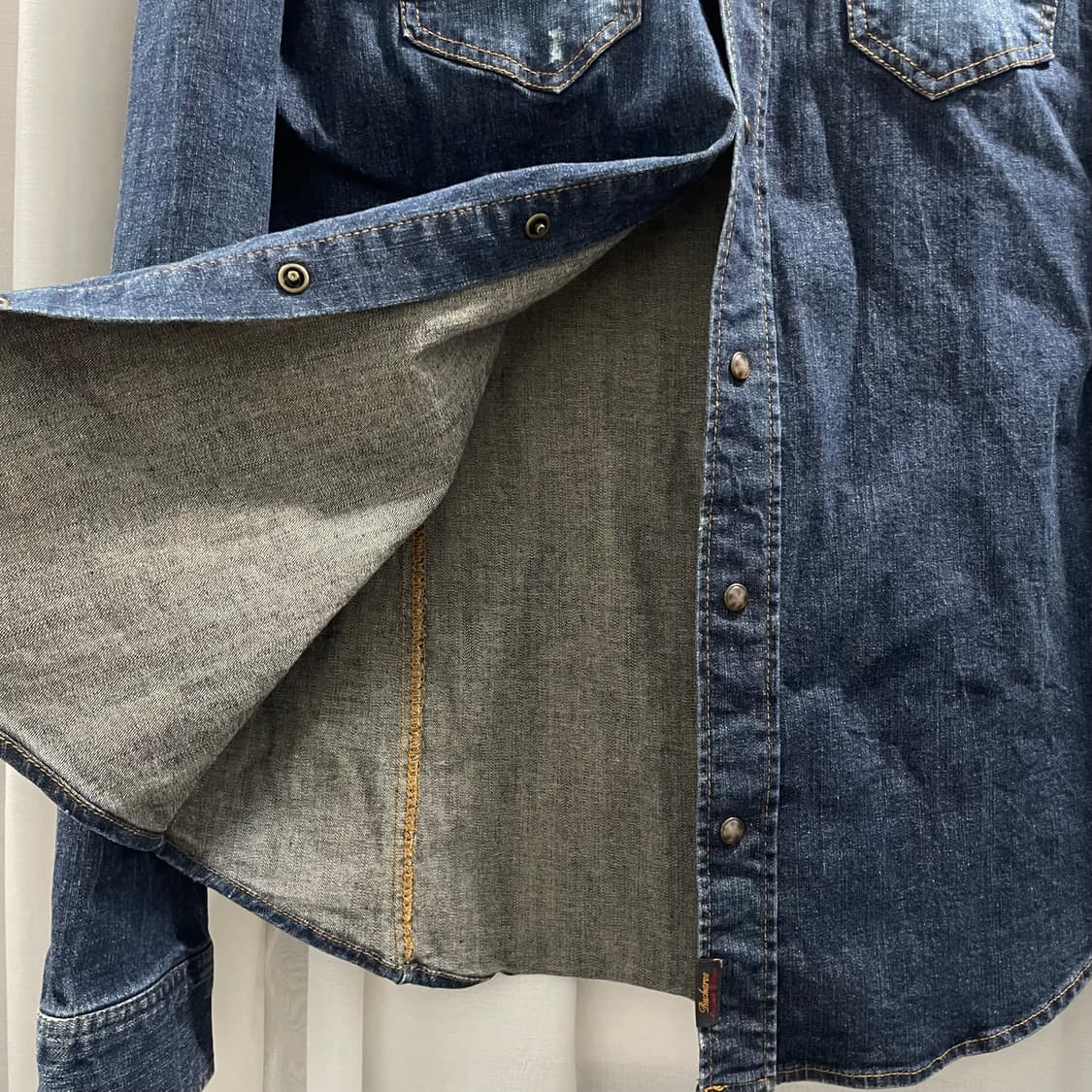 버커루/ 웨스턴 데님 셔츠/ XL 상품이미지8