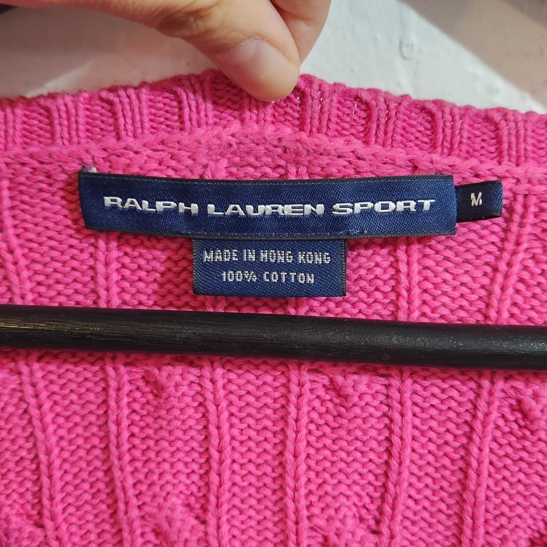 폴로 랄프로렌 꽈배기 니트 상품이미지5