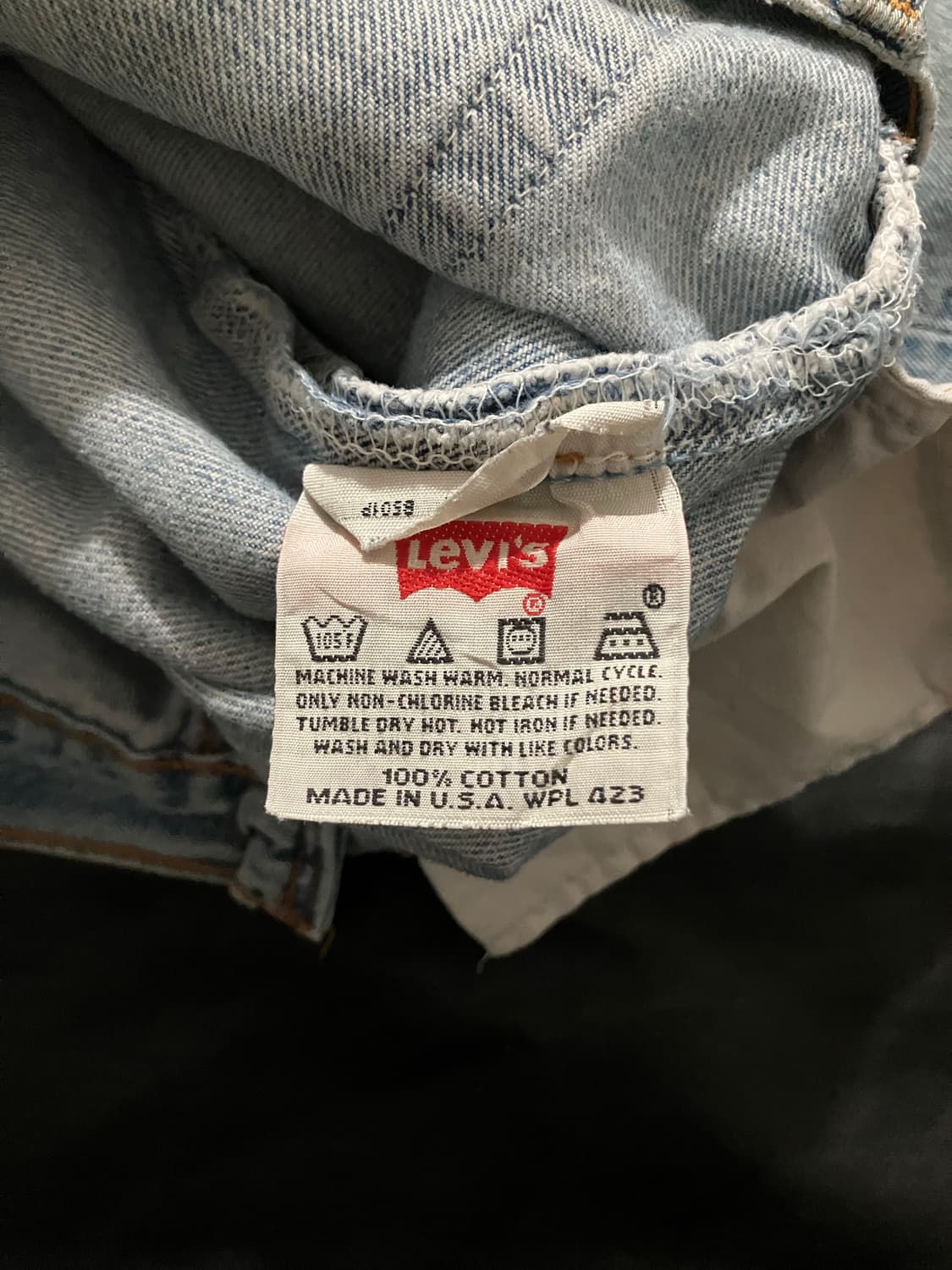 🇺🇸 90s USA 빈티지 리바이스 501 데님 팬츠 상품이미지9