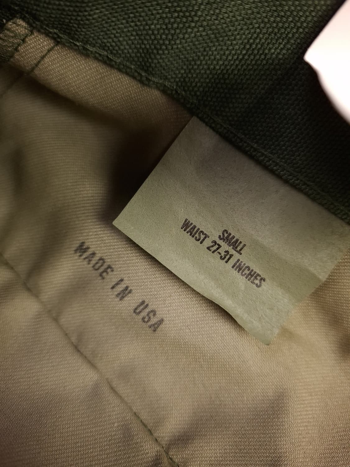 오리지날 택새제품 미국제조 미군 프로퍼 카고 반바지 상품이미지9