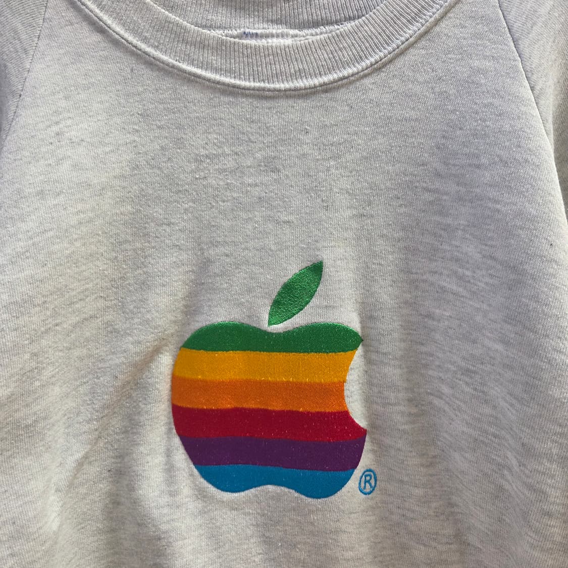 80-90s 빈티지 애플 스웻셔츠 상품이미지2