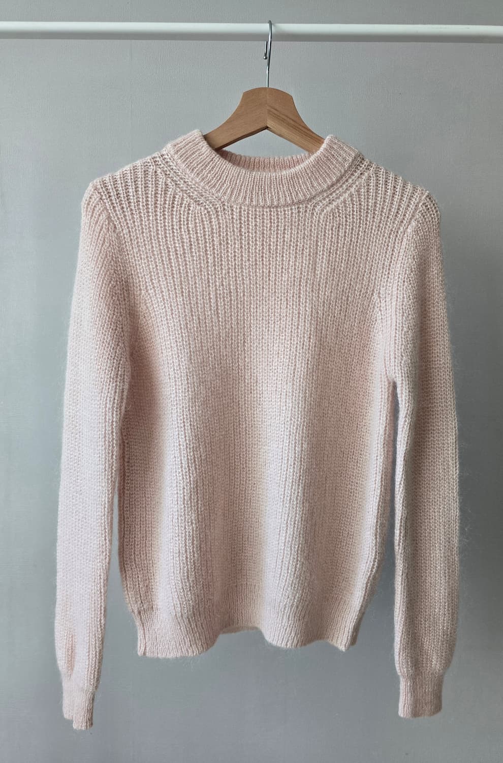 제나시스 연핑크 모헤어 니트 FREE 상품이미지5