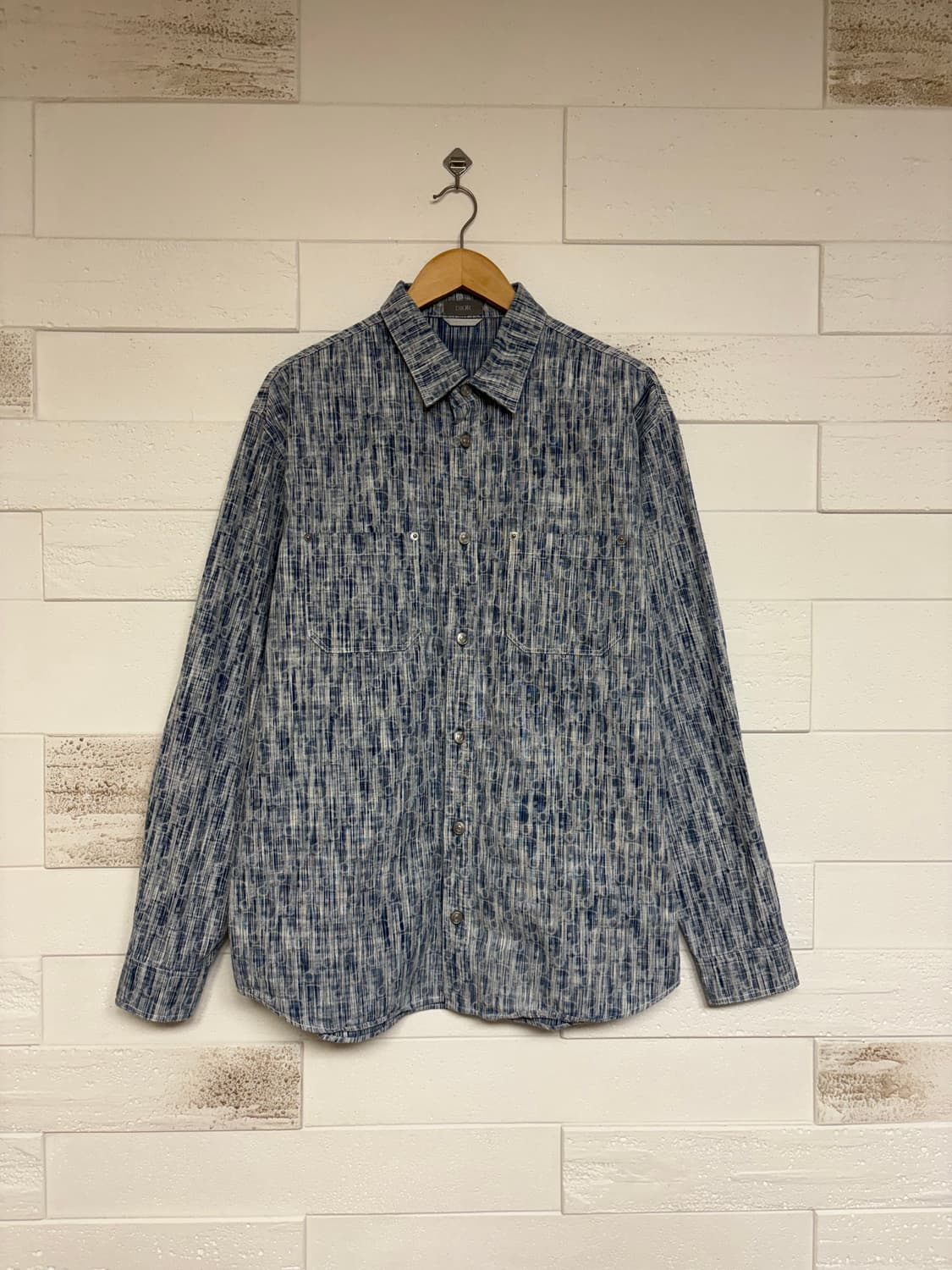 디올 오블리크 카스리 데님 셔츠 상품이미지1