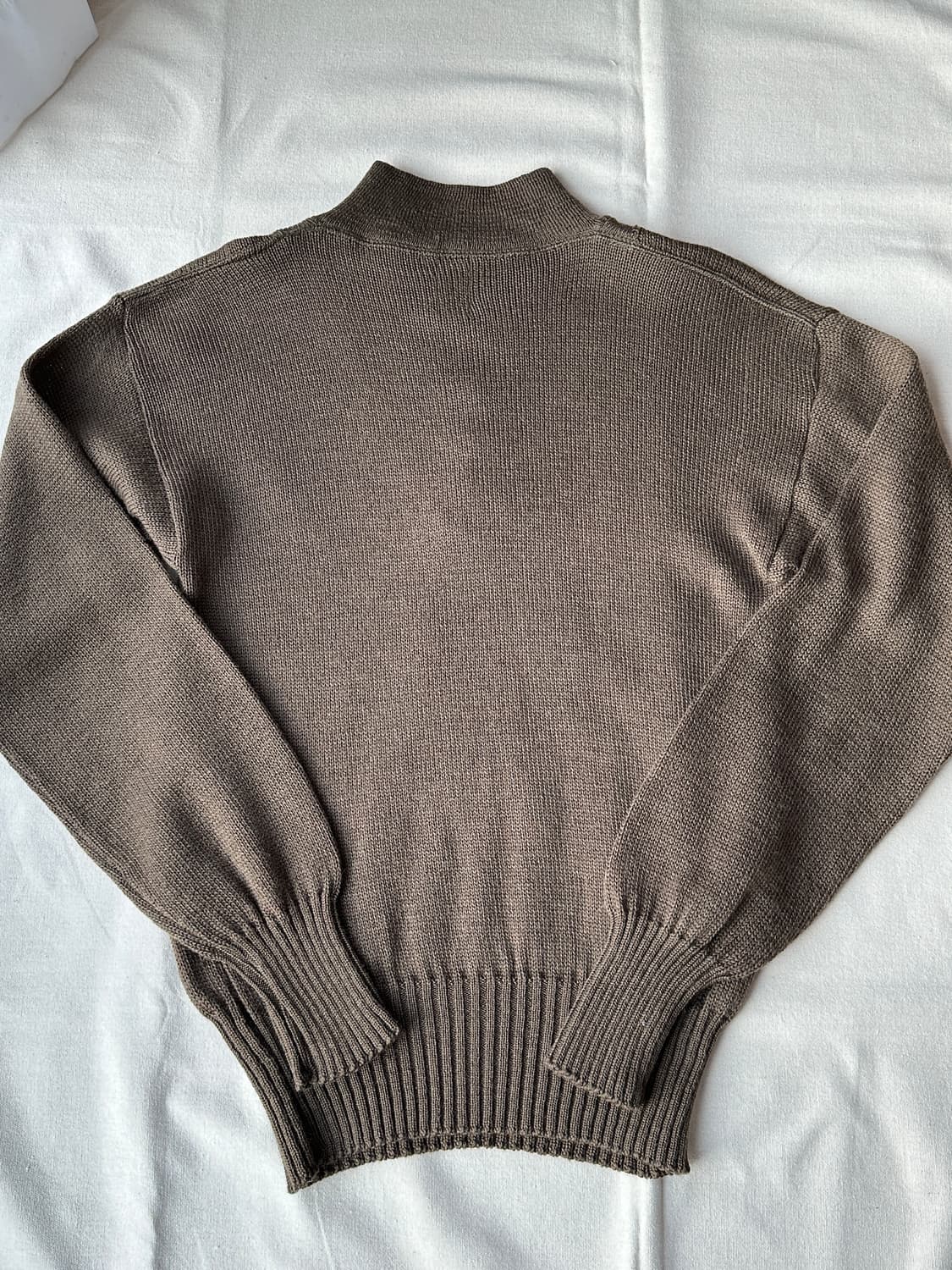 미군 5버튼 오리지널 울 니트 L 상품이미지8