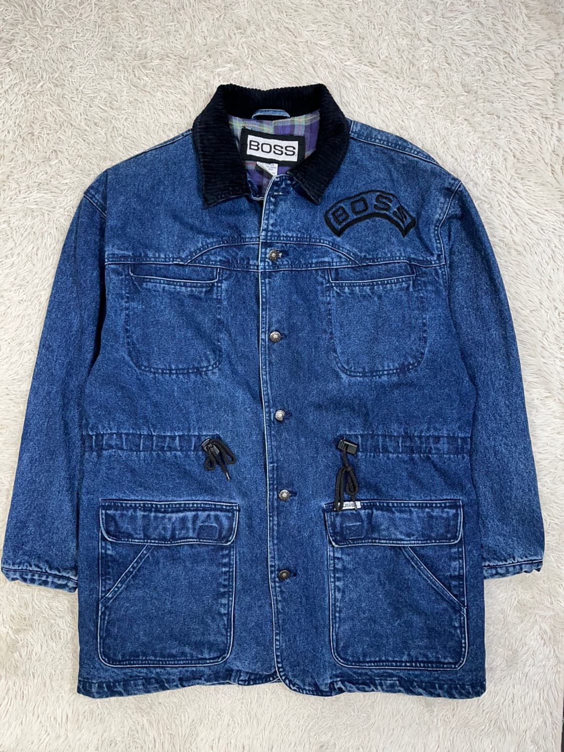 빈티지 데님 헌팅 자켓/#2555 상품이미지1