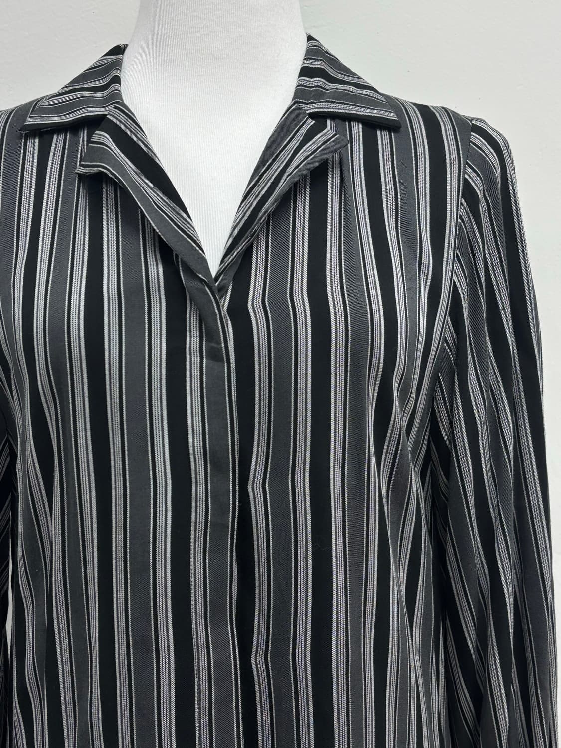 빈티지 셔츠 맥시 원피스 상품이미지5