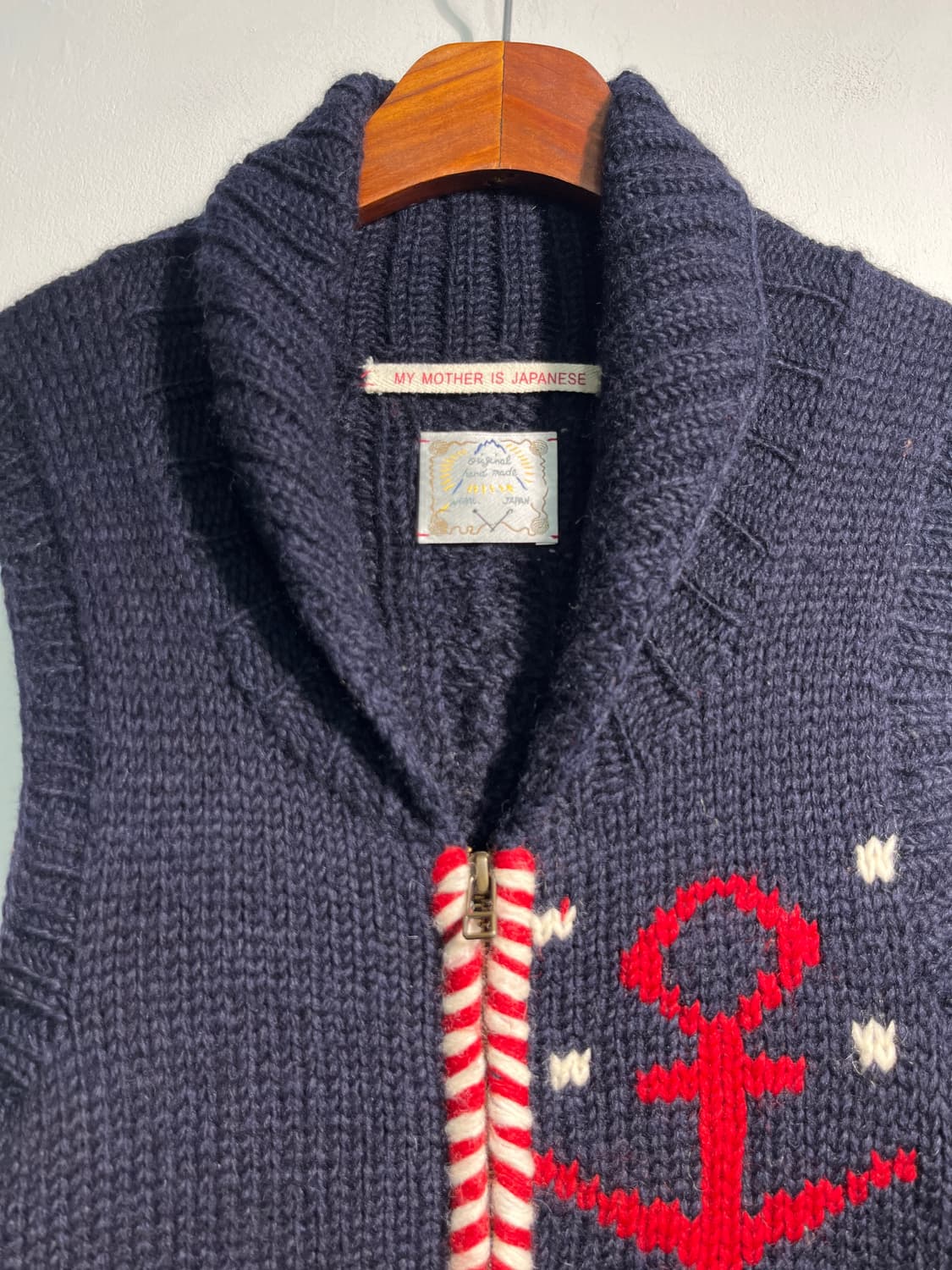 Hand made wool vest (made in nep) 상품이미지3