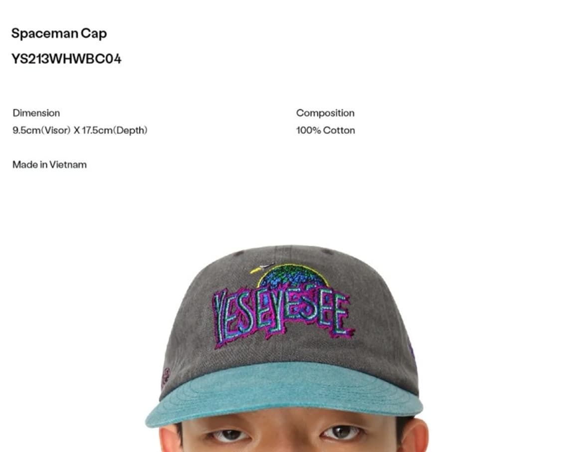 예스아이씨 볼캡 상품이미지2