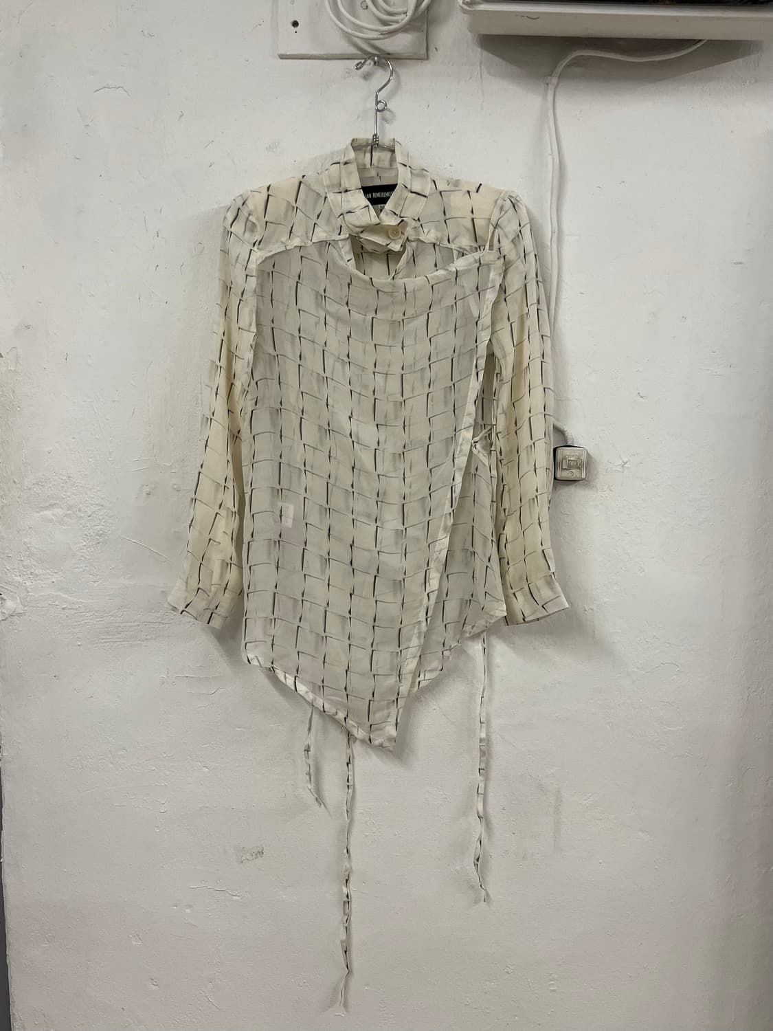 앤드뮐미스터 컬렉션 아방가르드 실크 자켓 상품이미지6