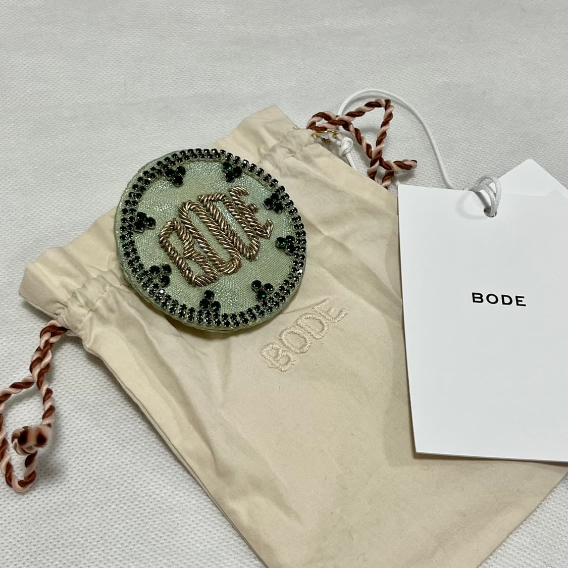 보디 BODE Willow 브로치/그린 상품이미지2
