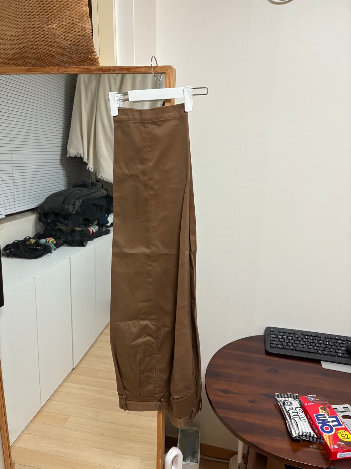 와코마리아 더블 플리츠 트라우저 상품이미지2