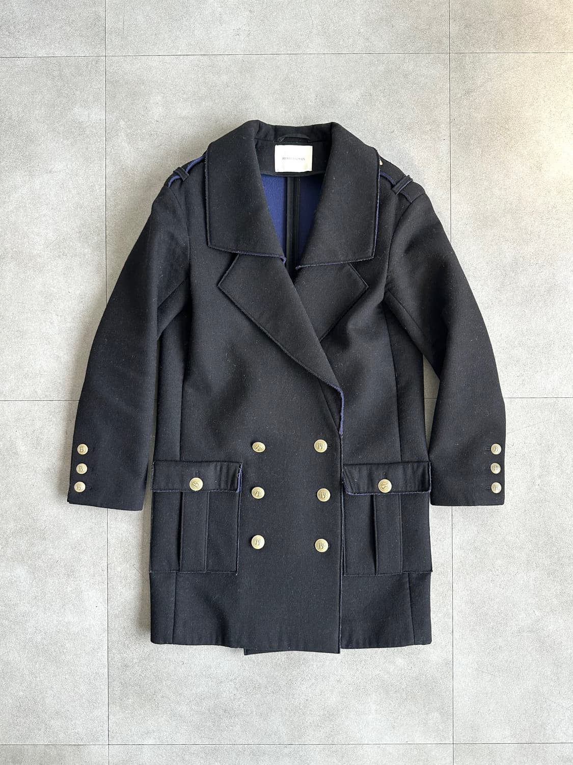 발망 나폴레옹 더블 브레스티드 코트 상품이미지1