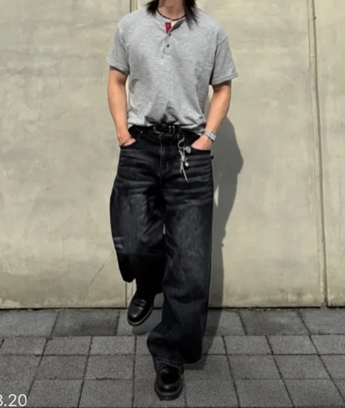 아이돈워너셀 블랙데님 팝니다. 사이즈1 상품이미지4