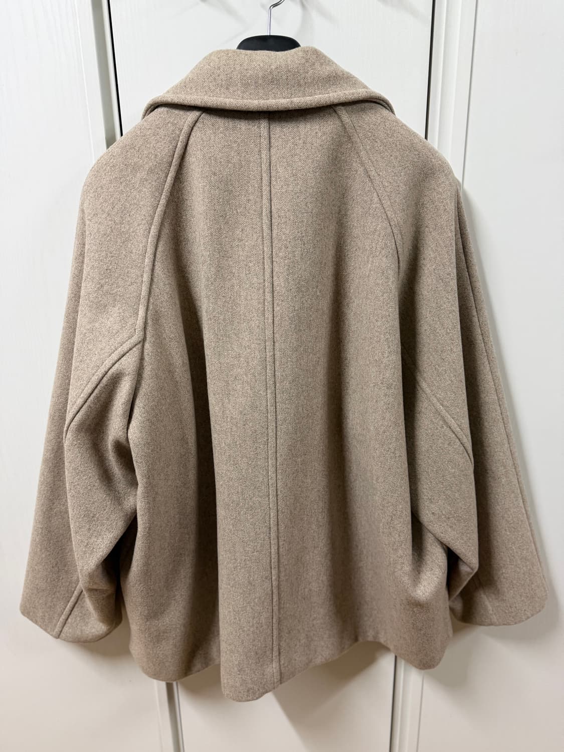 Mmgl 믐글 미니멀 하프 코트 베이지 4 상품이미지6