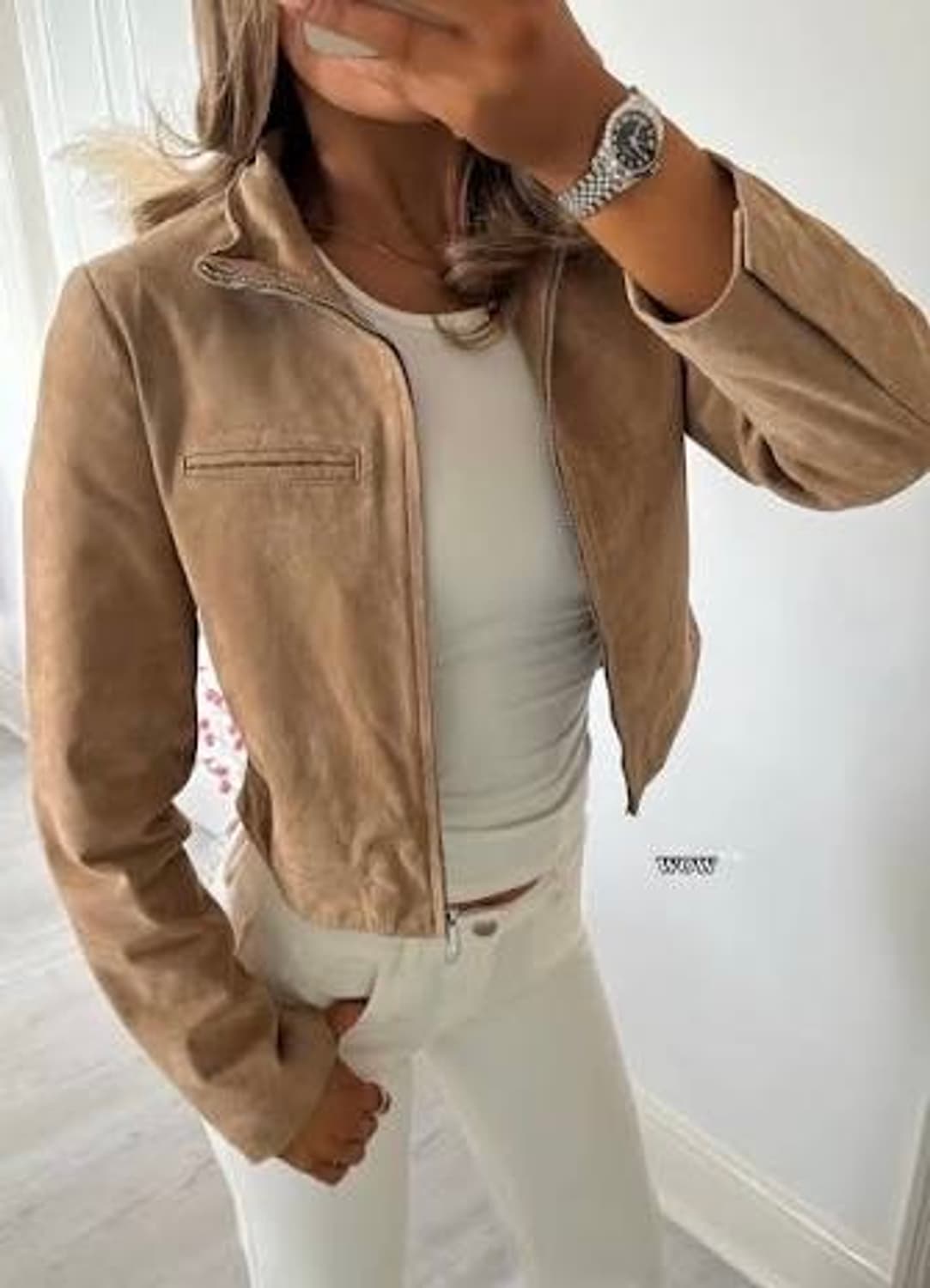 자라 스웨이드 레더 재킷 상품이미지3