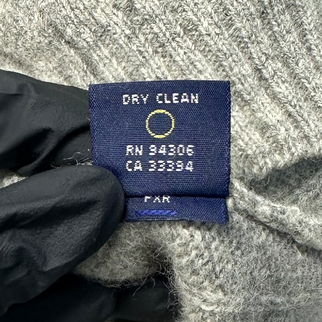 폴로 랄프로렌 램스울100 라운드넥 크루넥 케이블 니트 스웨터 여성 L 상품이미지8