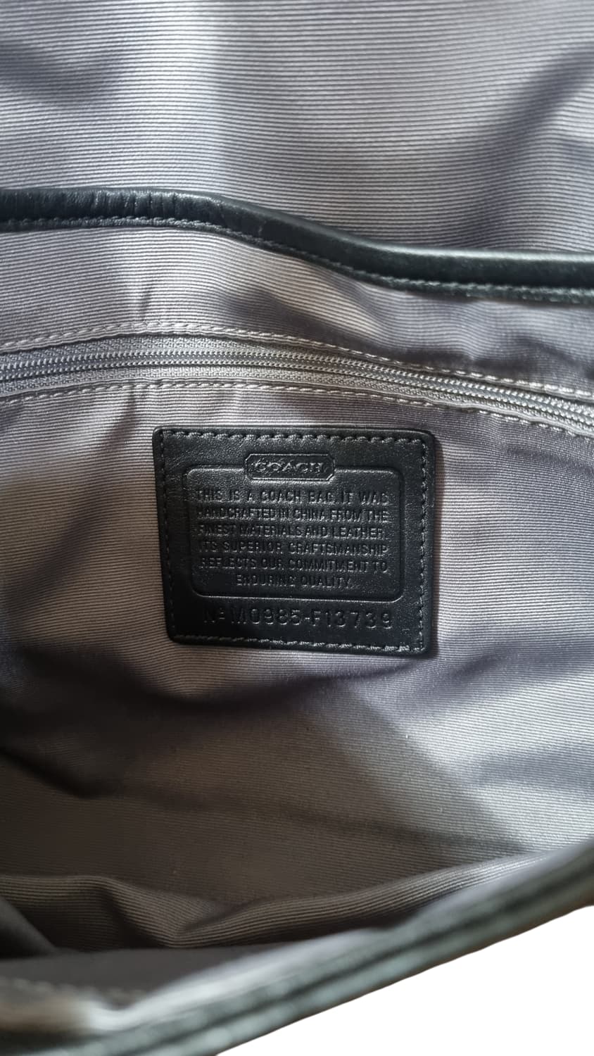 코치(Coach)의 시그니처 블랙 소호 플랩 숄더백 y2k 히메 갸루 상품이미지8