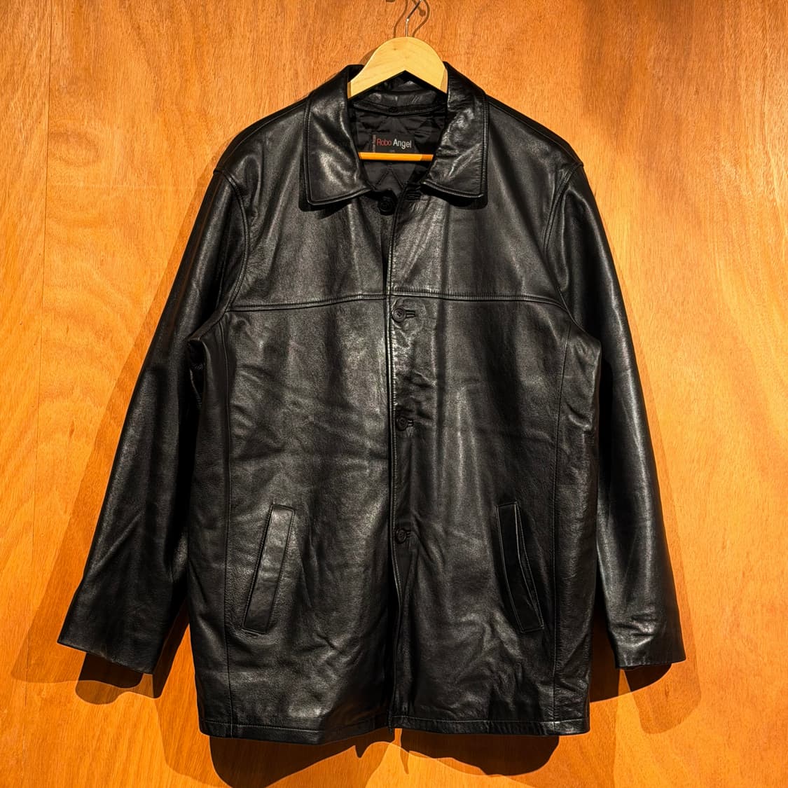 ROBO 남성 램스킨 카 코트 105 양가죽 자켓 퀼팅내피 상품이미지1