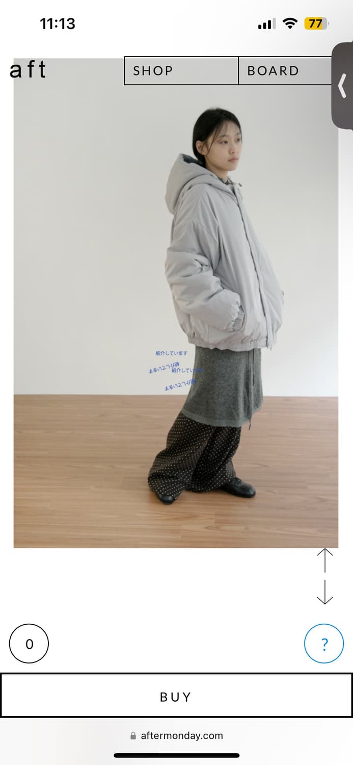 패딩후드자켓 상품이미지3