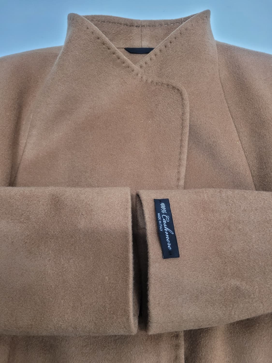 CINZIA ROCCA 신지아로카 캐시미어 코트 / 여 46 카멜
 상품이미지5