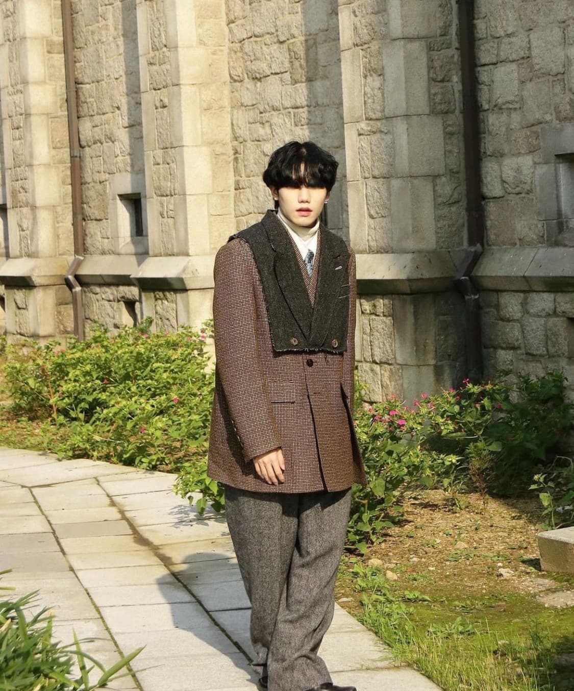 [38] 우영미 20FW 체크 블레이저 재킷 상품이미지7