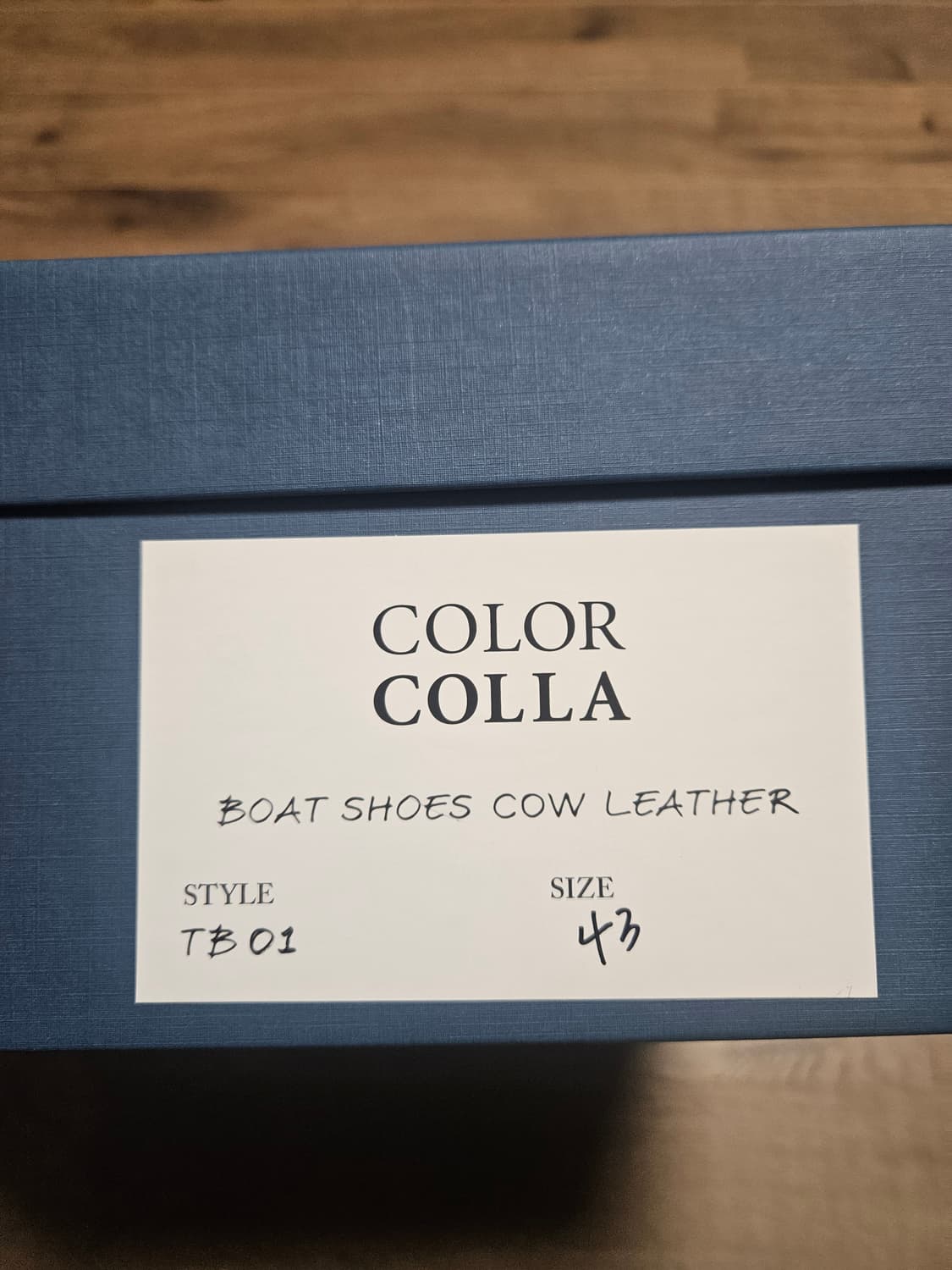 컬러콜라 x 토비 보트슈즈 상품이미지6