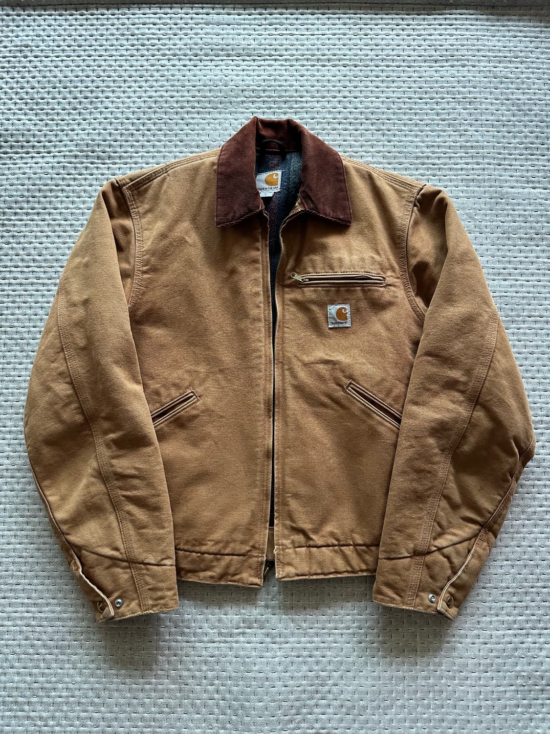[S] 칼하트 디트로이트 자켓 j01 브라운 상품이미지1