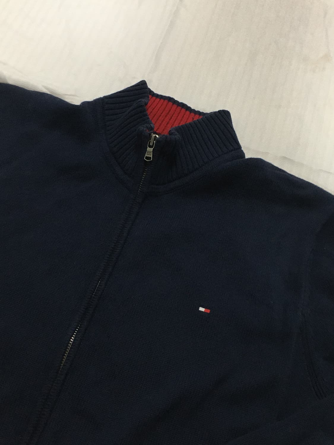 타미힐피거 니트 집업 상품이미지2