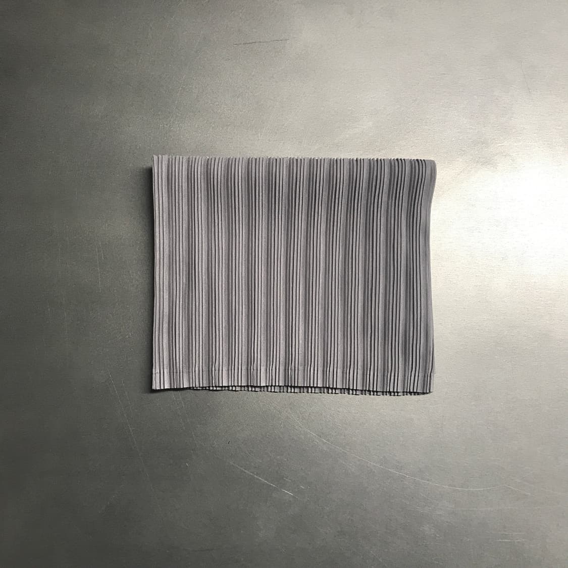 플리츠 플리즈 넥워머 그레이 상품이미지1