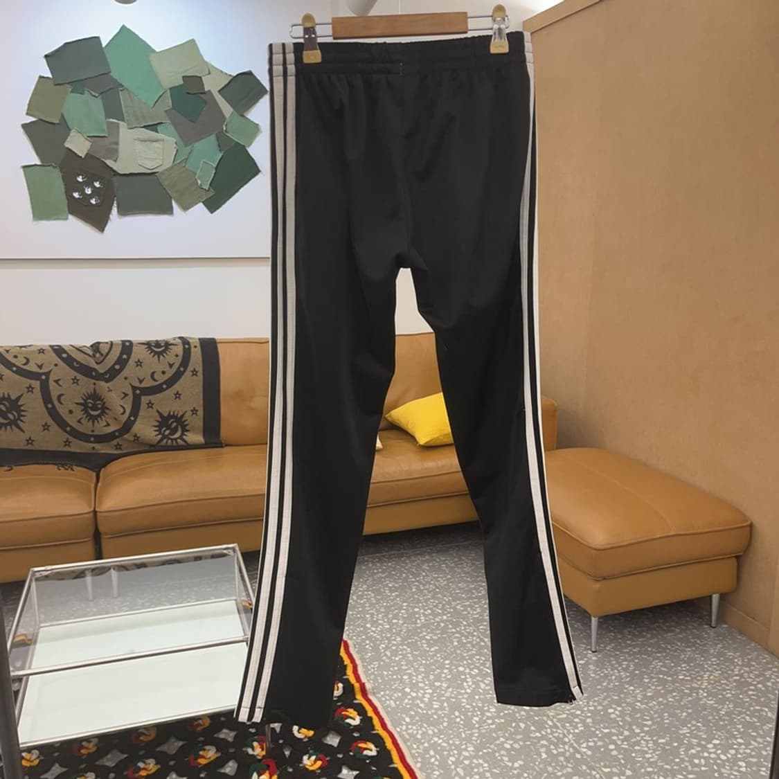 아디다스 파이어버드 검흰 트랙팬츠 XS C08034 상품이미지4