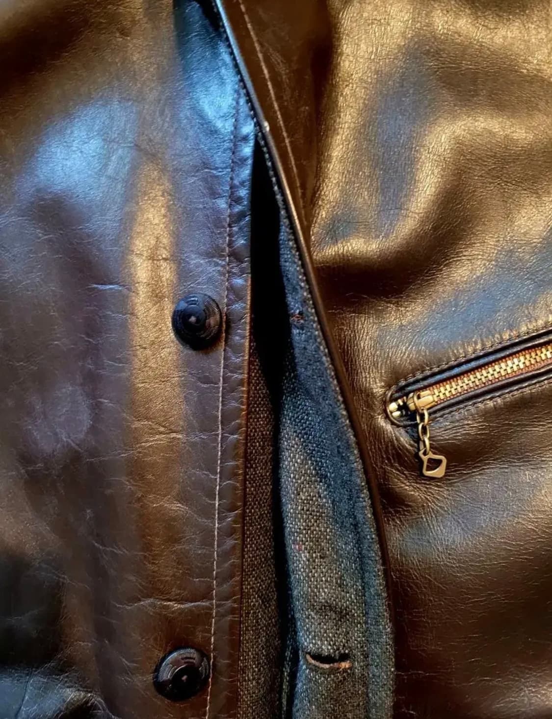 RRL 마이어스 레더자켓 상품이미지3