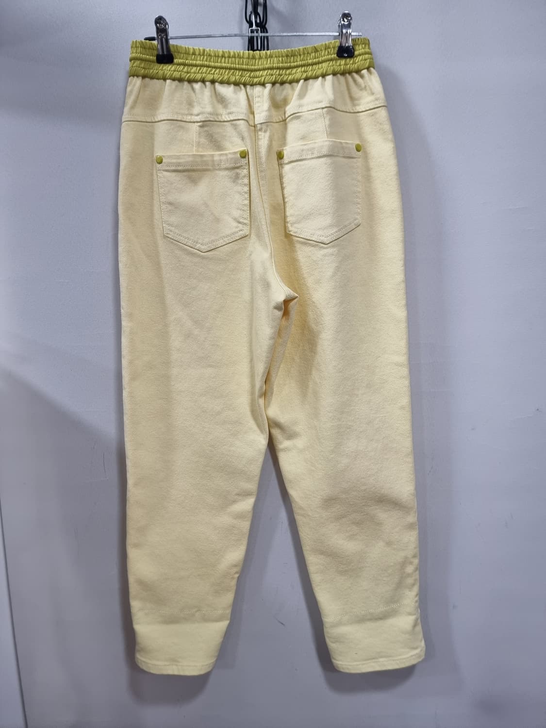 O'2nd 컬러 턴업 밴딩 데님 팬츠 (D68 상품이미지3