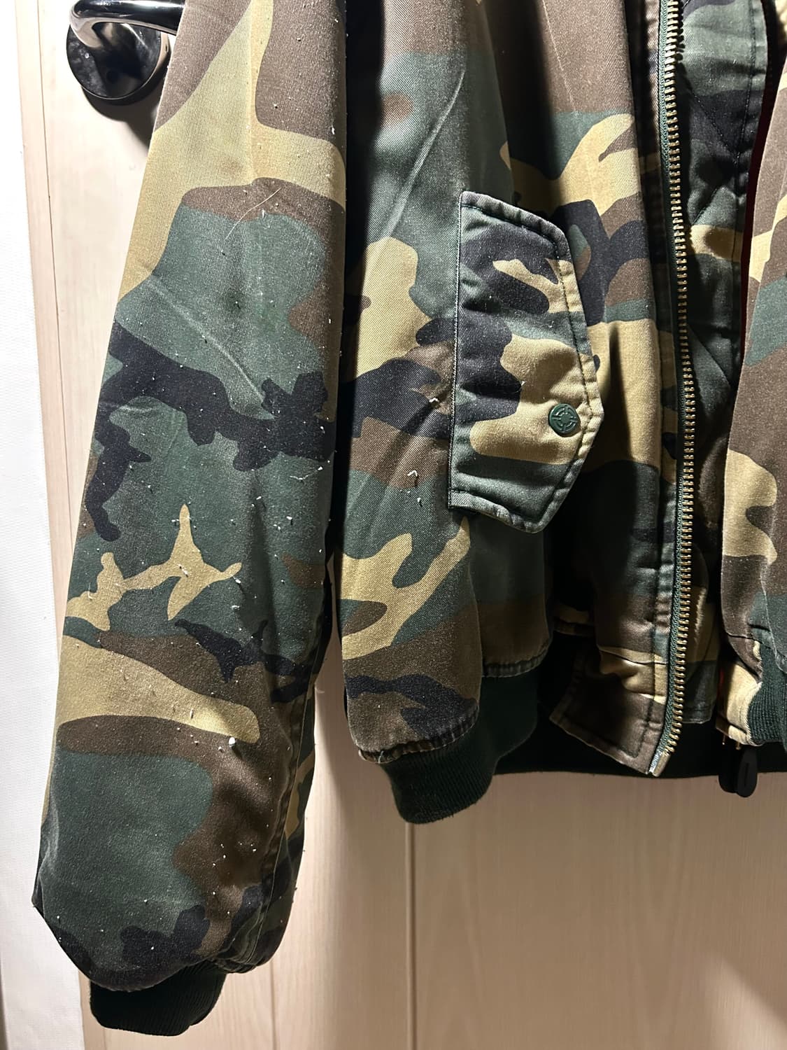 포스텍스 카모플라주 Ma-1 봄버 라프시몬스  상품이미지4