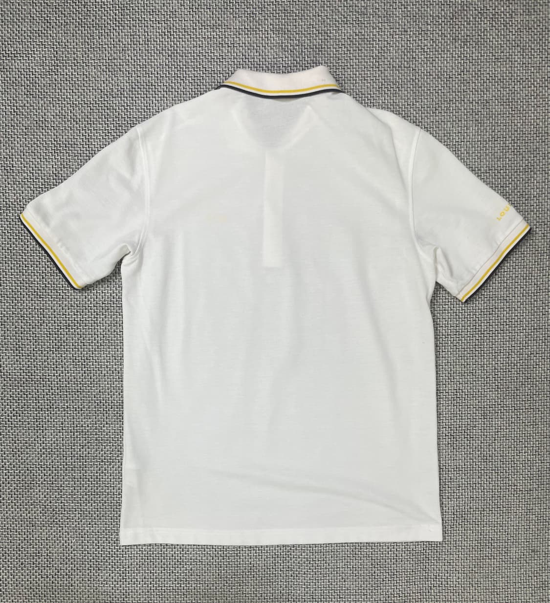 루이까스텔 화이트 반팔 카라티 100 상품이미지2