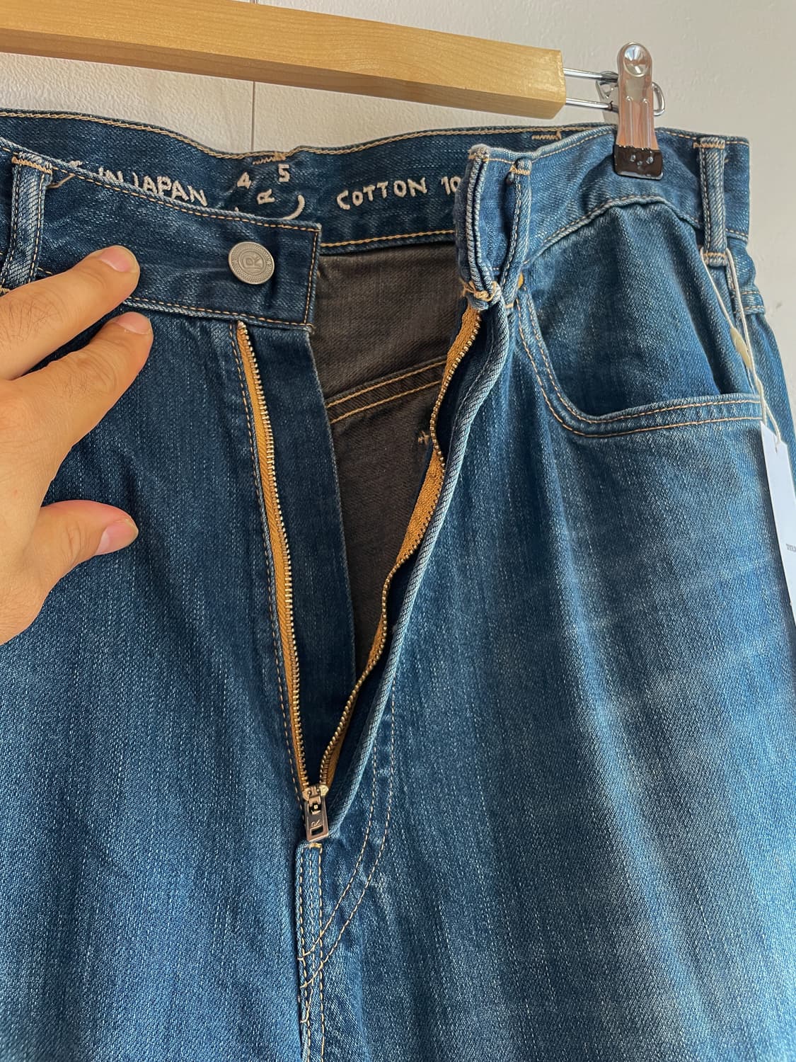 45R 몽브라운 샬롯 5 데님 팬츠 (32~33인치) 상품이미지6