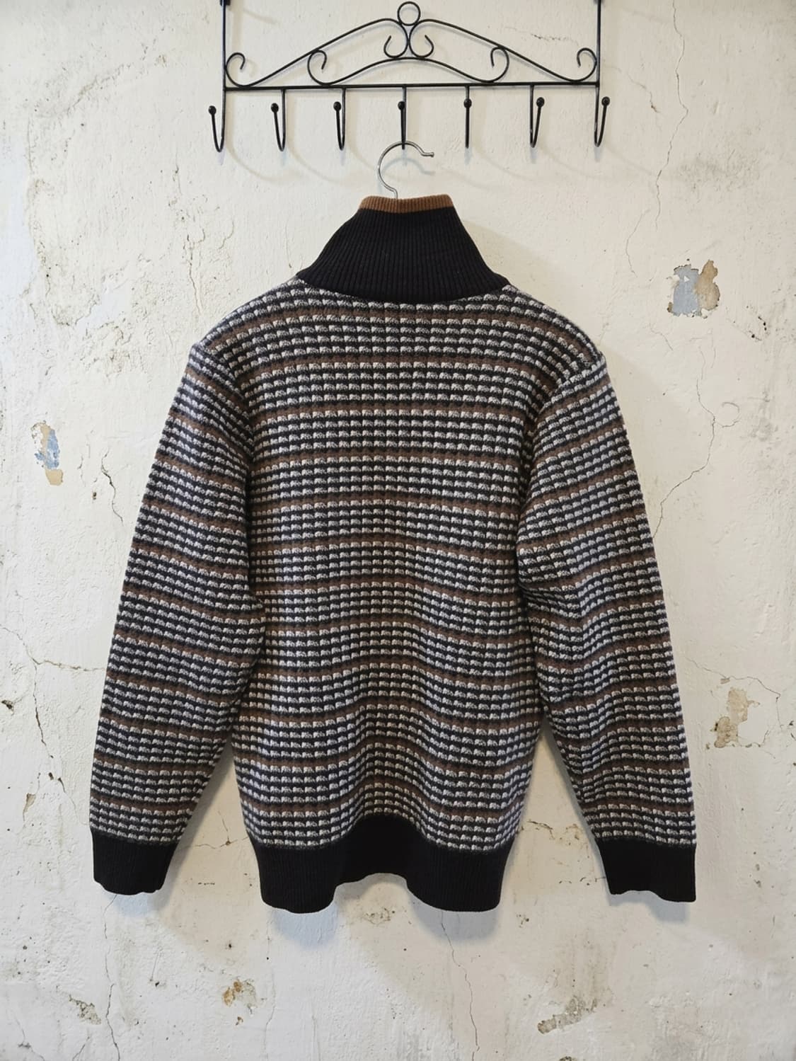 GOLF CLUB 남성 반집업 니트 100 상품이미지2