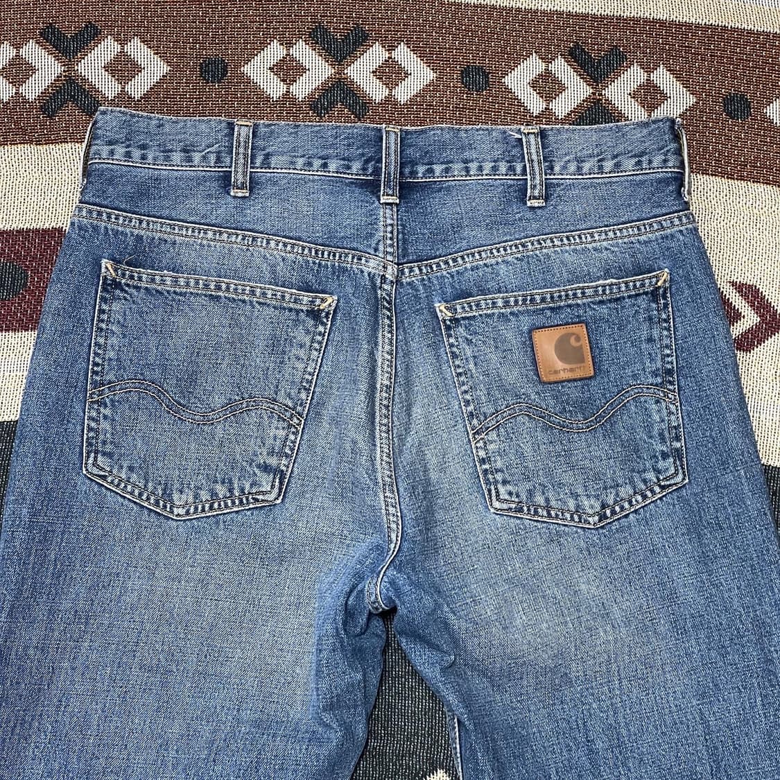 칼하트 wip 말로우 데님팬츠 빈티지 청바지 워크웨어 상품이미지7