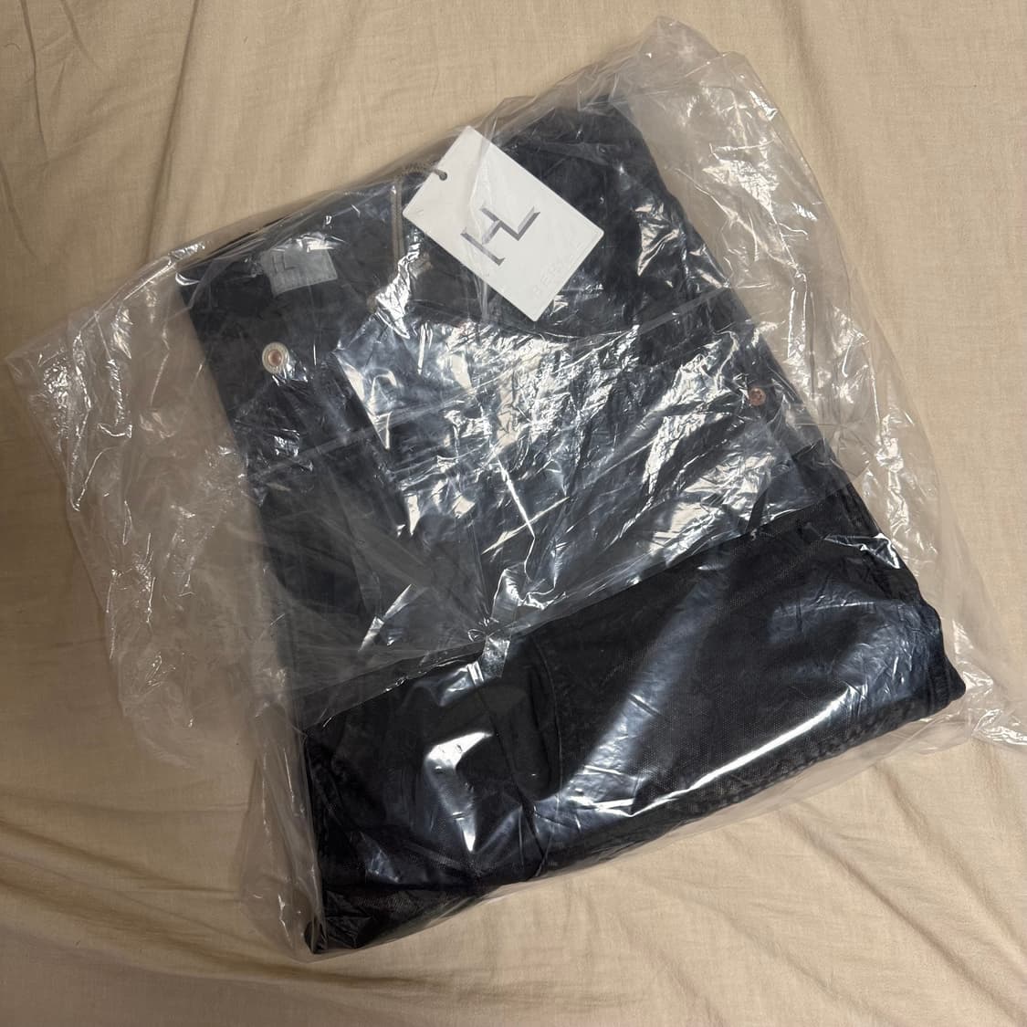 [3]25AW 헤릴 덕 페인터 팬츠 블랙 상품이미지4