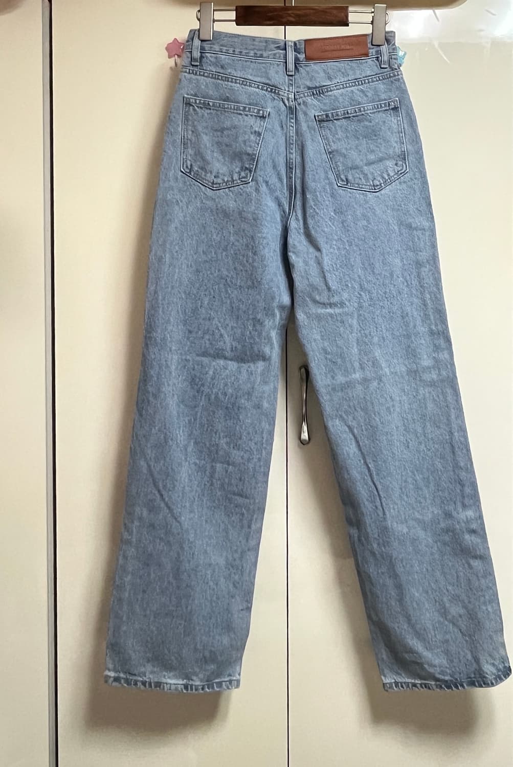 KIMHEKIM 킴해킴 하트 데님 와이드 팬츠 상품이미지3