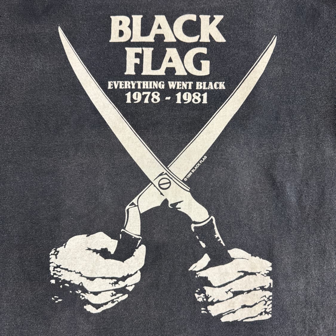 빈티지 Black Flag 블랙 플래그 밴드 티셔츠 상품이미지3