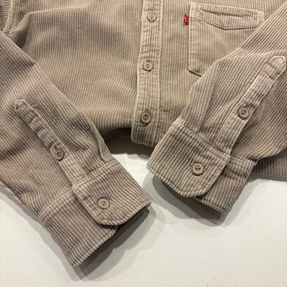 [XS] 리바이스 코듀로이 셔츠 베이지 B869 상품이미지8