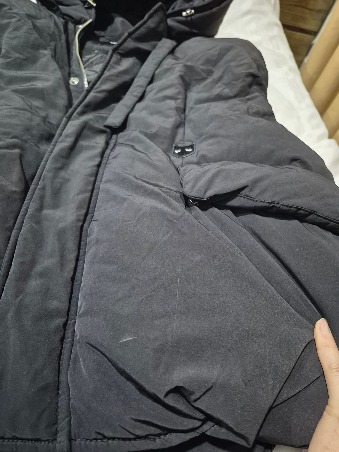 24FW (송지오)지제로 팬서 멀티 다트 패디드 베스트 블랙 상품이미지8