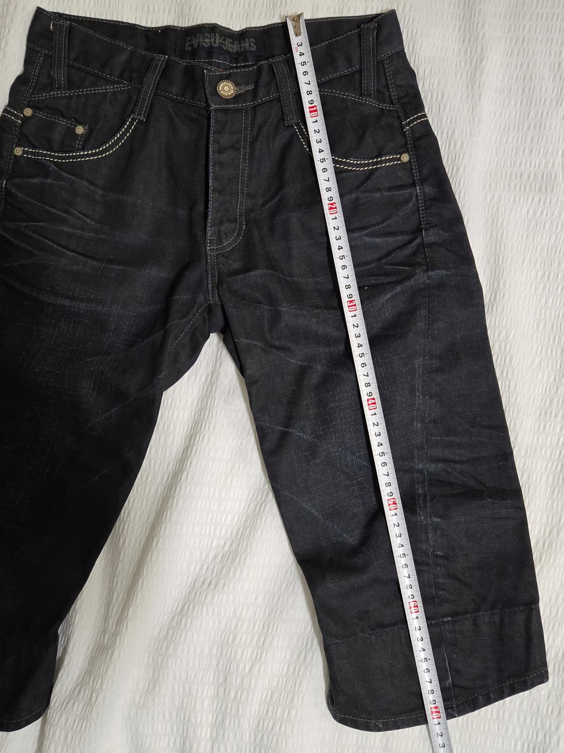 에비수 올드스쿨 한정판 코팅진 7부 30사이즈 상품이미지10