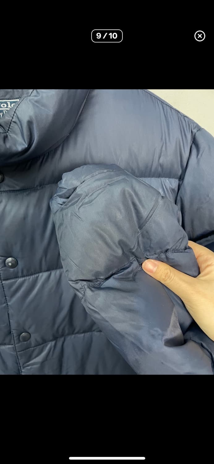 폴로랄프로렌 네이비 다운 푸퍼 패딩 A3130 상품이미지9