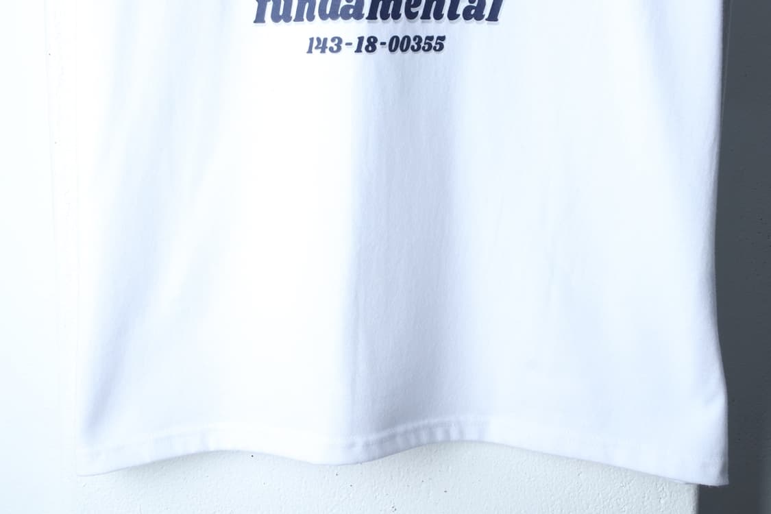 (L-XL) 오드펄 반팔 티셔츠 조개프린팅 화이트 올드스쿨-H33502 상품이미지4
