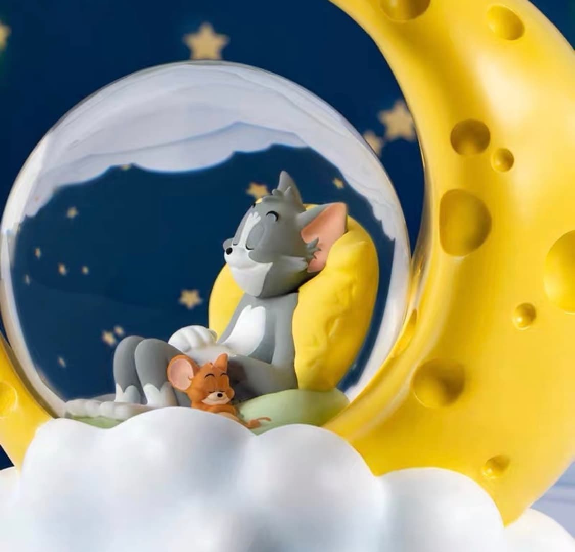 톰과 제리 치즈 문 스노우 글로브' 피규어 상품이미지2