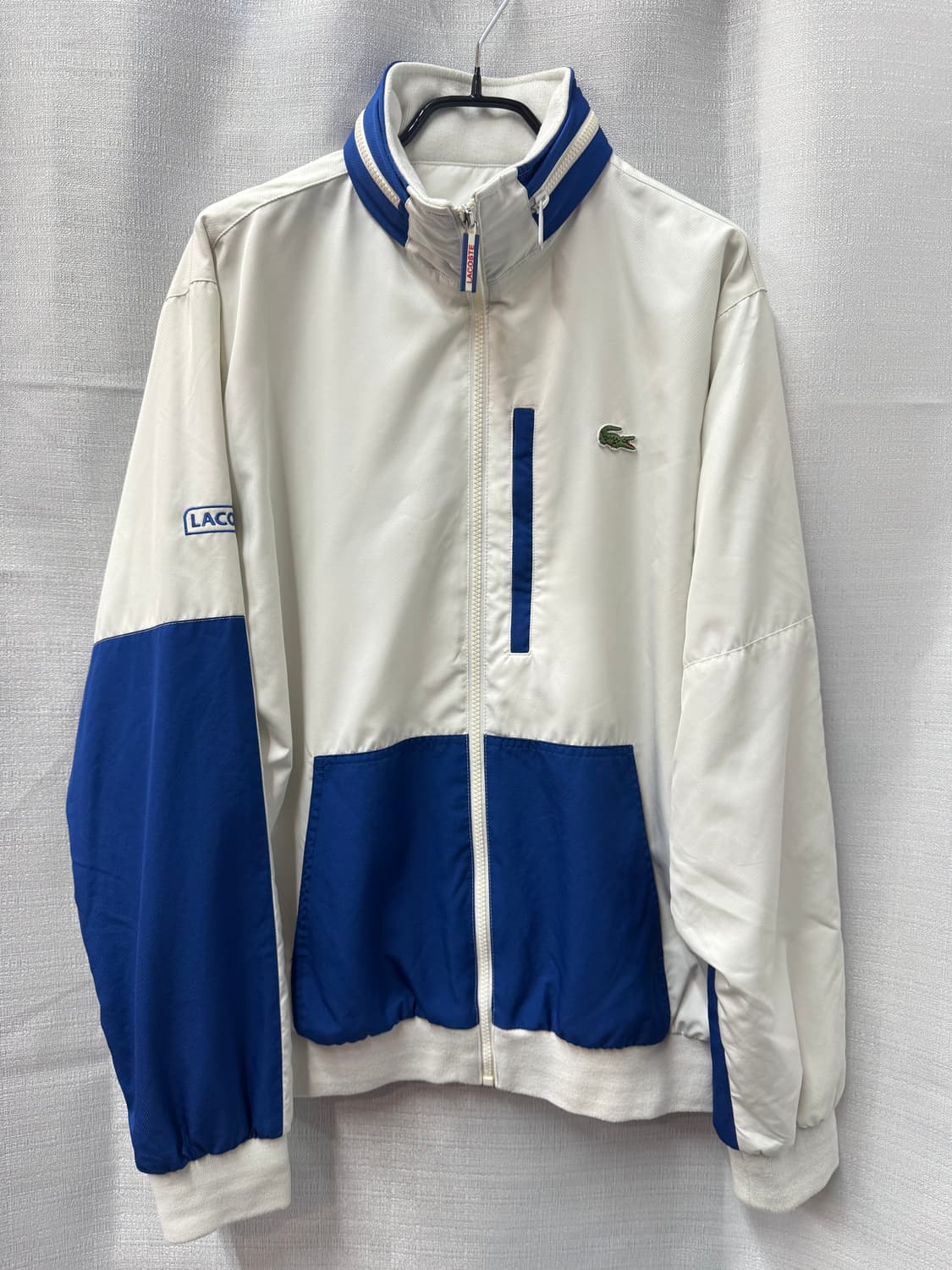 올드스쿨 라코스테 배색 바람막이 4(L) 상품이미지1