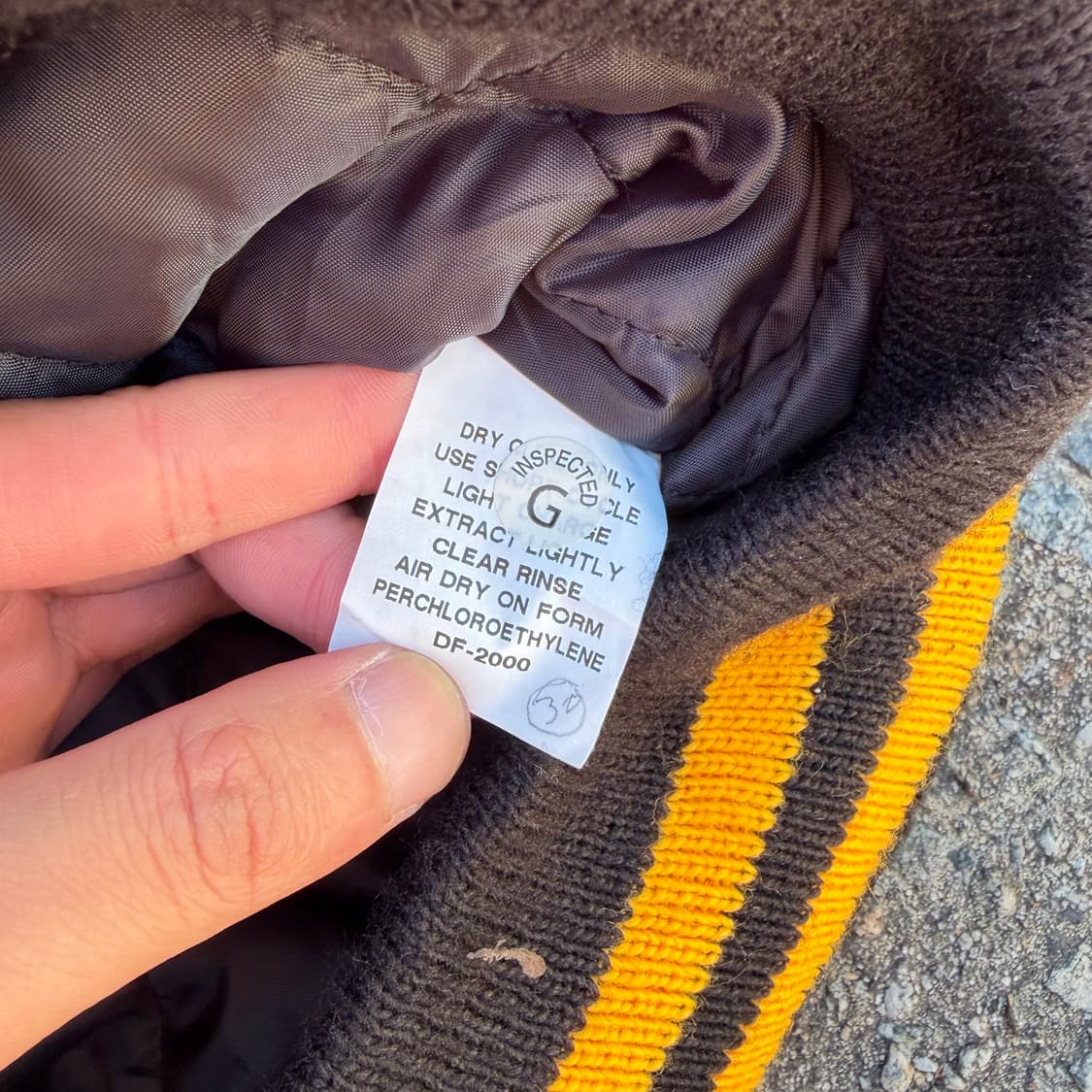 90s Tyson Awards 빈티지 울 바시티 자켓 L 상품이미지7