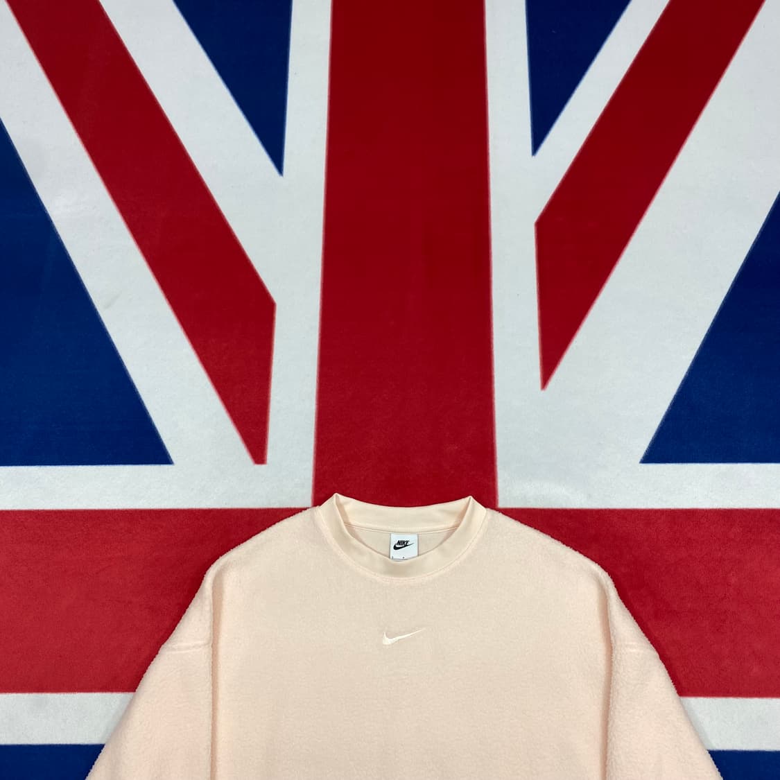 나이키 크롭 후리스 맨투맨 여성 S 실측 77 상품이미지3