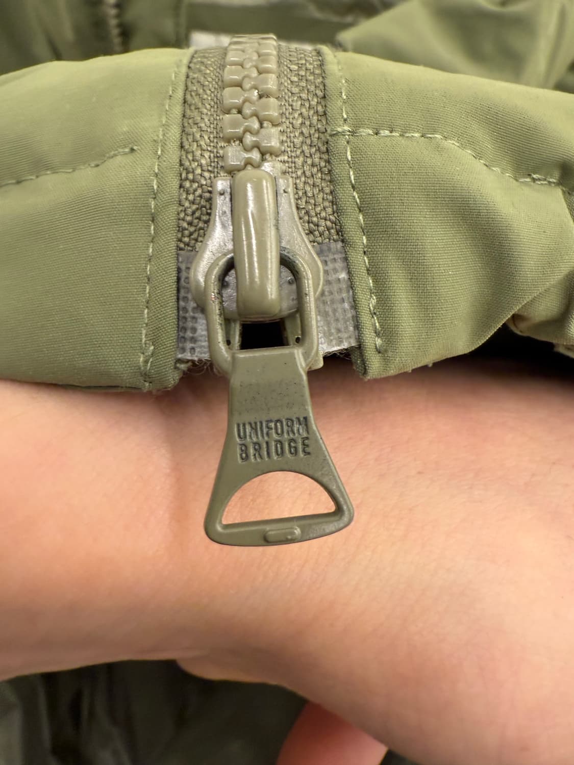 유니폼브릿지 m65 down parka 세이지 그린 xl 패딩 상품이미지7